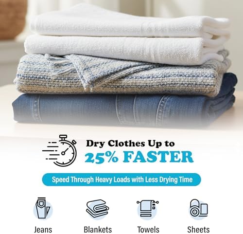 Smart Sheep premium wool laundry balls reducing drying time and static