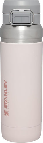Stanley Quick Flip GO Water Bottle 36 oz | Push Button Lid | Leakproof and Packable for Travel and Sports | Insulated Stainless Steel | BPA-Free | Black - Image 11