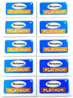 Ten individual ten blade dispensers of premium German made Personna safety razor blades