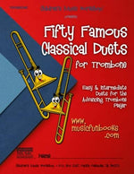 Fifty Famous Classical Duets for Trombone: Easy and Intermediate Duets for the Advancing Trombone Player - Image 2