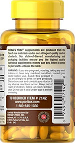 Puritan's Pride Royal Jelly premium immune support dietary supplement packaging side angle view