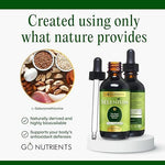 Go Nutrients Selenium vegan yeast free trace mineral drops 30ml bottle presentation