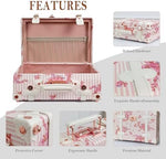 Side profile of vintage baby keepsake storage box