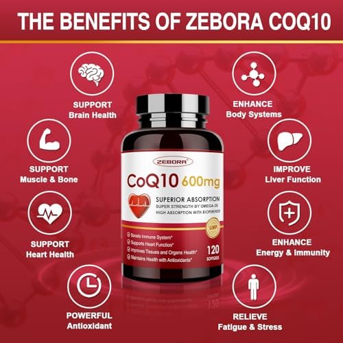 Zebora 4 in 1 high absorption formula softgels containing PQQ Omega 3 and BioPerine