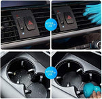 TICARVE reusable dust cleaning mud removing crumbs from a computer keyboard