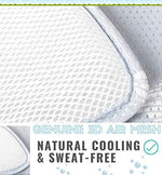 Agibaby stroller and car seat cooling liner texture close up