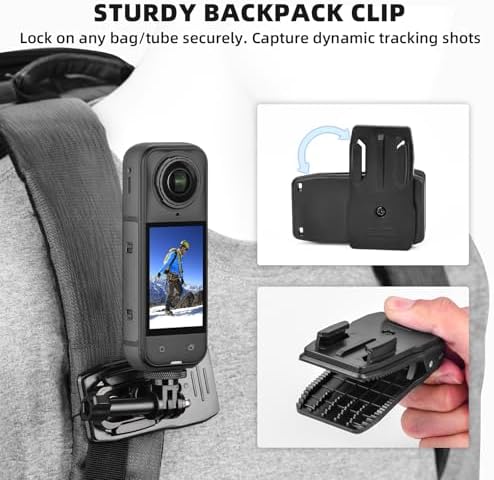 BRDRC rotating quick-release adapter base and J-hook buckles demonstrating the one-second camera switching capability