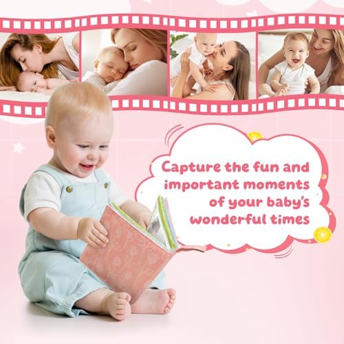 Amzoya soft side photo book spine and durable stitching view