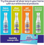 SilverWorks! odor eliminating laundry balls with essential oil drops applied to the surface