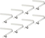 PATIKIL 6.5x4mm Kayak Paddle Snaps, 8 Pack Pole Push Button Spring Clips Steel Hollow Button Locking Tube Single Pin for Camping Awning Tent Pole - Image 11