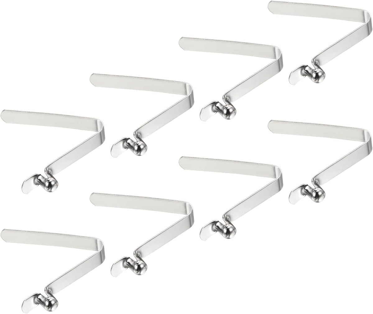 PATIKIL 6.5x4mm Kayak Paddle Snaps, 8 Pack Pole Push Button Spring Clips Steel Hollow Button Locking Tube Single Pin for Camping Awning Tent Pole - Image 11