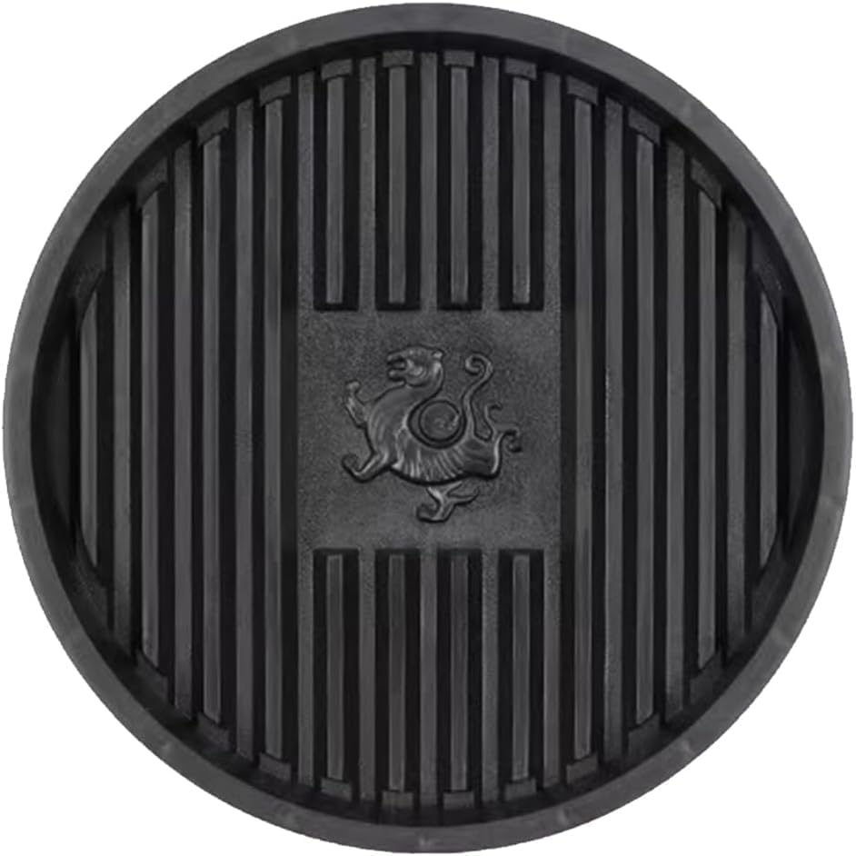 Jhjewh universal toilet plunger holder and drip tray front view