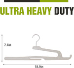 Spring Fever durable resin pant hangers full set view