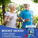 Lifestyle shot of Hooloo hemp gummies bottle for bedtime support