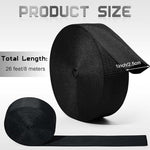 Hanaive cable sleeve torch protector wrap displayed in its full twenty six feet length