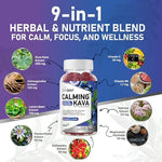 ZeniZest Kava Kava 300 milligram dietary supplement bottle packaging highlighting sixty count volume
