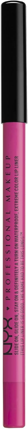 NYX Professional Makeup lip liner product details label