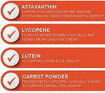 Purity Products AstaFX Plus daily antioxidant formula bottle side view detailing usage