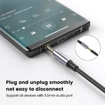 Moswag TRRS 4-pole male to female plug interface