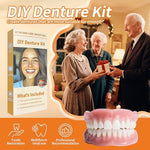 Hemocryptic cosmetic teeth kit components for at-home use