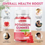 Meenccd potassium mineral complex supplement label detailing the one thousand milligram dosage