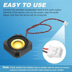 Patikil distortion free miniature speaker elements ideal for laptop and gaming console repairs
