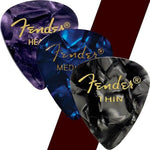 Fender Premium Picks Sampler - 24 Pack Includes Thin, Medium & Heavy Gauges - Image 8