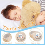 Child-friendly 3D tooth shaped box for lost baby teeth
