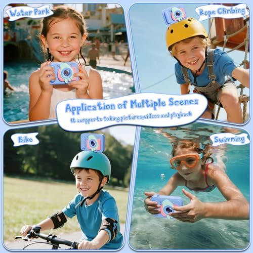 FXXXLTF kids digital camera with included accessories