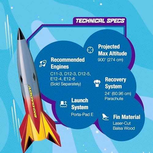 Estes Big Daddy Flying Model Rocket Kit - Image 6