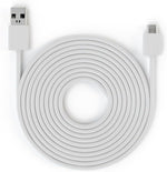 Blink three meter indoor power cable white front view