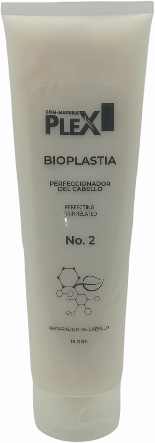 NATURAL PLEX - Bioplasty No.2 - deeply moisturizes - seals the cuticles - replenishes mass lost over the years – 16oz - Image 1