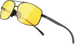 SUNGAIT Ultra Lightweight Rectangular Polarized Sunglasses Men UV400 Protection - Image 9