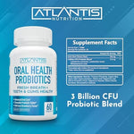 Atlantis Nutrition dental probiotic supplement for gum health