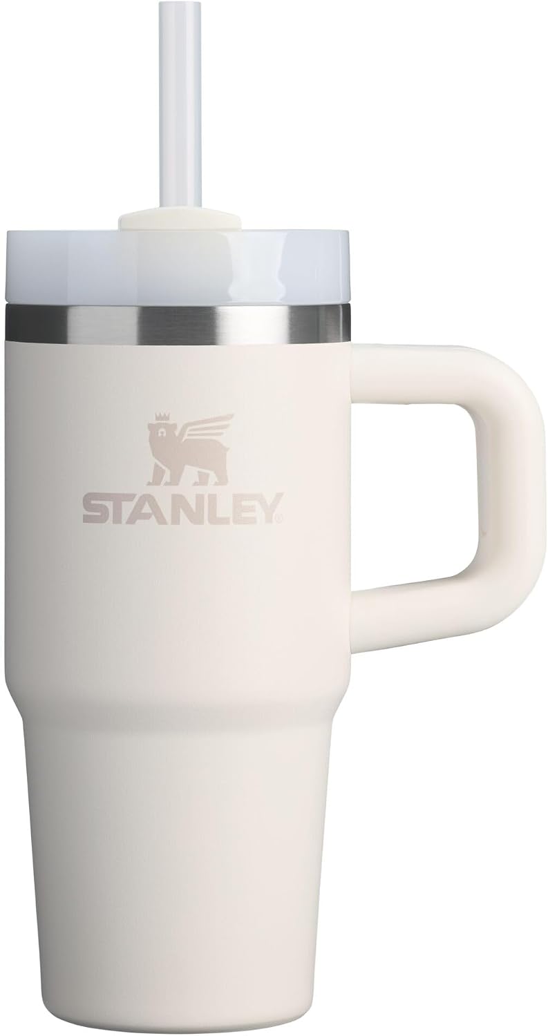 Stanley Quencher H2.0 Tumbler Cream front view