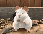 Folkmanis mouse hand puppet for interactive storytelling
