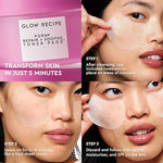 Glow Recipe PDRN toner pads for sensitive skin barrier repair