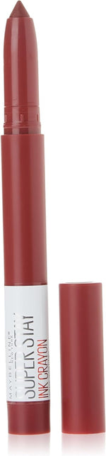 Maybelline Super Stay Ink Crayon Lipstick Makeup, Precision Tip Matte Lip Crayon with Built-in Sharpener, Longwear Up To 8Hrs, On The Grind, Purple Mauve Pink, 1 Count - Image 11