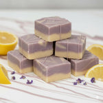 Valley Fudge and Candy Lemon Lavender Artisan Fudge front view package