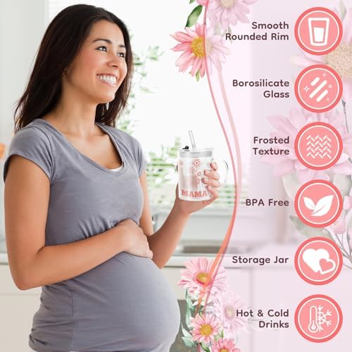Fortuning's JDS pregnancy care package showing the insulated glass cup and premium relaxation candle.