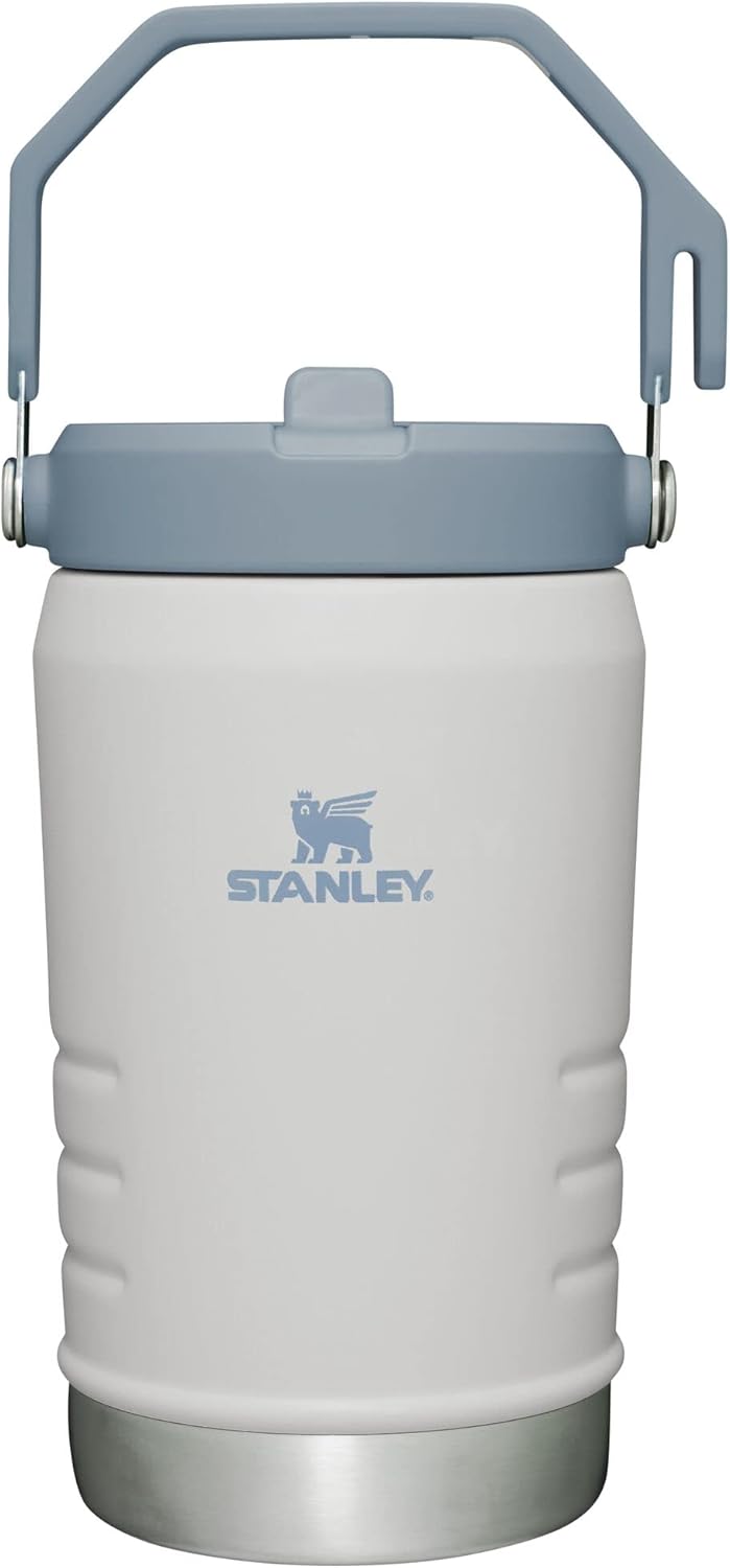 Stanley IceFlow Flip Straw Jug with Handle 64 oz| Twist On Lid and Flip Up Straw | Leak Resistant for Travel and Sports | Insulated Stainless Steel | BPA-Free | Rose Quartz - Image 12