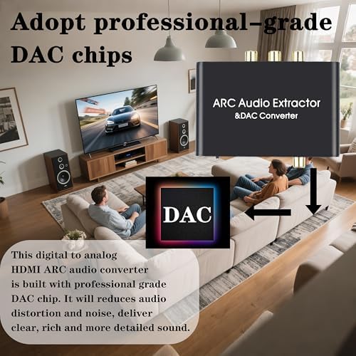 ArbaroClara HDMI ARC adapter showing simultaneous multi port output functionality.