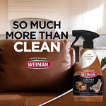 Authentic Weiman leather cleaner spray bottle imported from USA