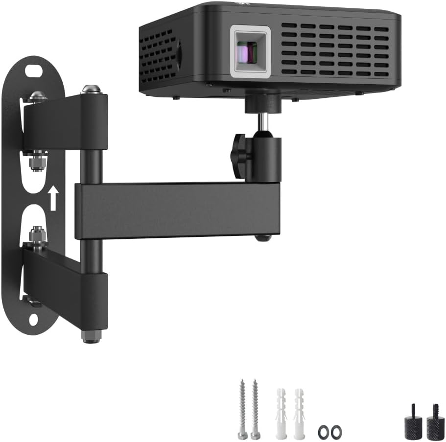 Bicrergo universal projector wall mount front view