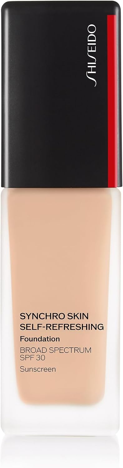 Shiseido Synchro Skin Self Refreshing Foundation front view liquid foundation bottle