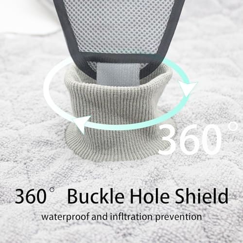 Tonasu anti slip backing view of car seat liner