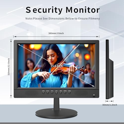 Jexiop professional CCTV display showing full format USB video playback capability