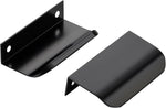 Gold Cabinet Handles Finger Edge Pulls 4.75 Inch CC 10 Pack | Low-Profile Finger Grip, Cabinet Door Edge Mount, Smooth Handle Shape, 5.9 Inch (150mm), For Drawers, Cupboards, Kitchen - Image 11