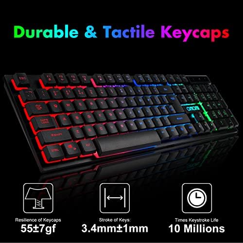 Chonchow ergonomic wireless gaming mouse side view