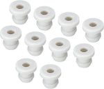 MECCANIXITY 10Pcs Snap Rubber Grommet Hole Plug Mount Dia 7.5mm ID 5mm H 9mm Seal Anti-Scratch for Electrical Box Cable Pipe Black - Image 9